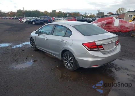 2015 Honda Civic Ex-L from USA, damaged, VIN 19XFB2F91FE233455